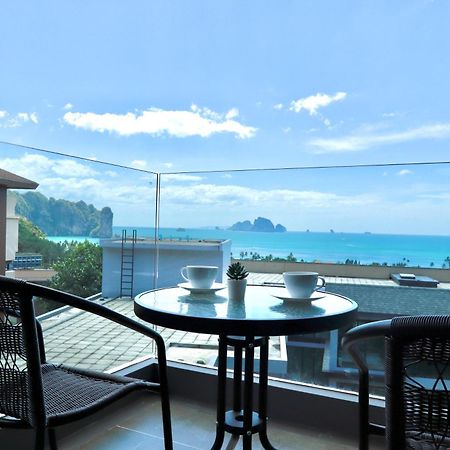 A402-Silk Condo Aonang-Sea View-5 Mins Walk To Beach Ao Nang Kültér fotó