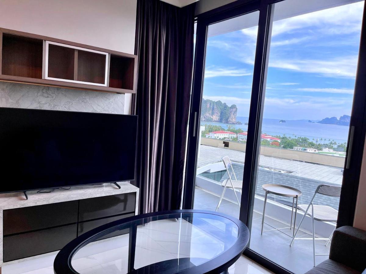 A402-Silk Condo Aonang-Sea View-5 Mins Walk To Beach Ao Nang Kültér fotó