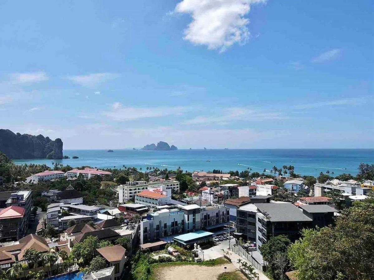 A402-Silk Condo Aonang-Sea View-5 Mins Walk To Beach Ao Nang Kültér fotó