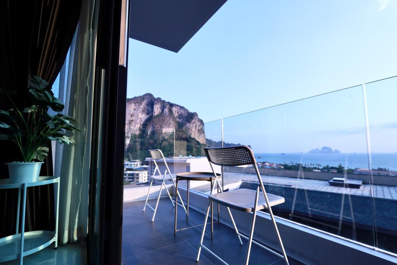 A402-Silk Condo Aonang-Sea View-5 Mins Walk To Beach Ao Nang Kültér fotó