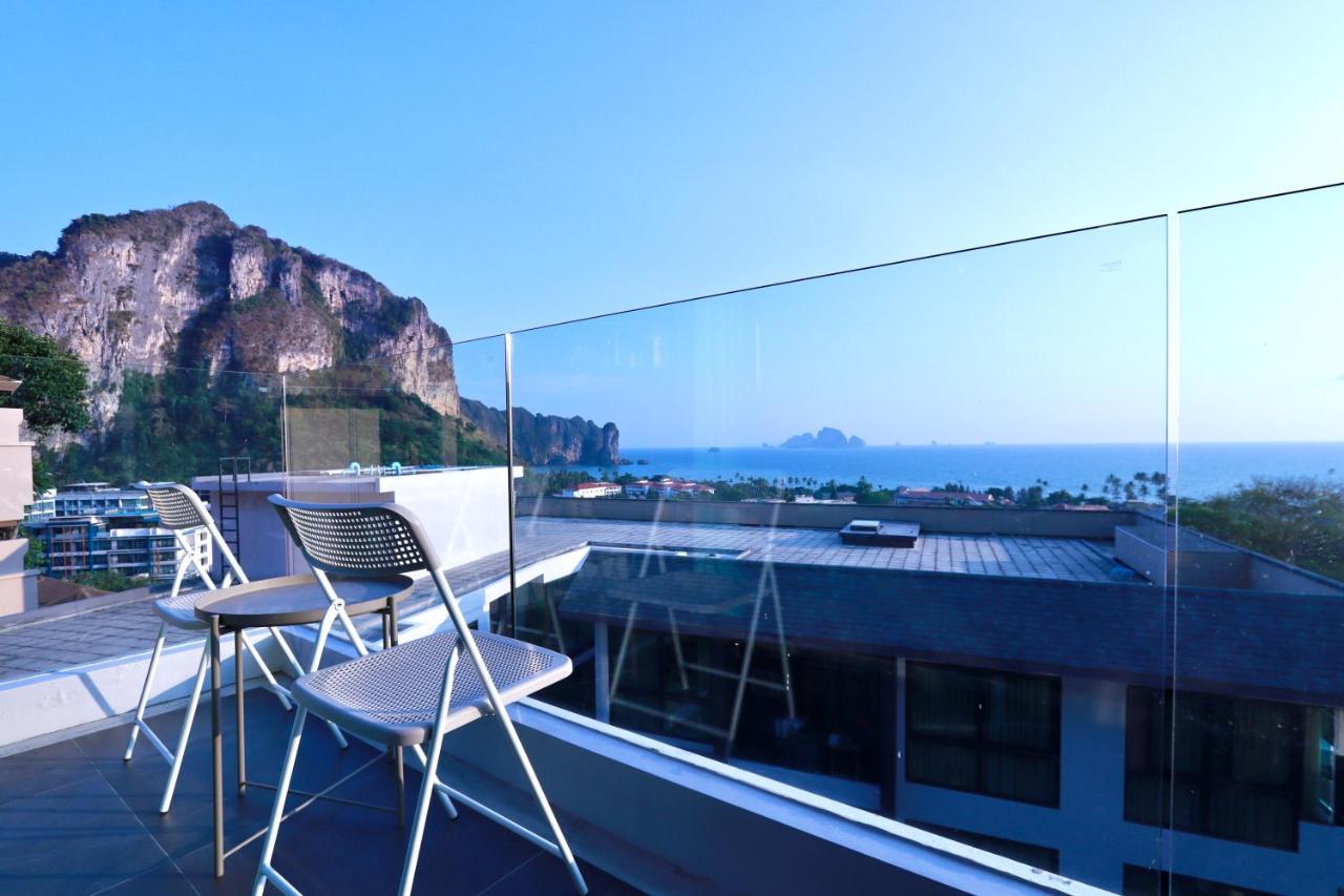 A402-Silk Condo Aonang-Sea View-5 Mins Walk To Beach Ao Nang Kültér fotó
