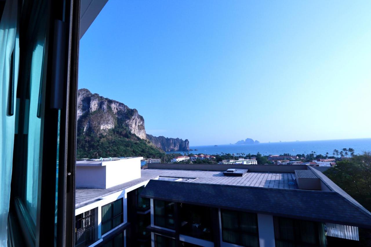 A402-Silk Condo Aonang-Sea View-5 Mins Walk To Beach Ao Nang Kültér fotó